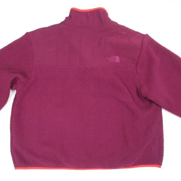 The North Face Cragmont Craigmont Fleece Jacket Deep Purple XL - Picture 4 of 12
